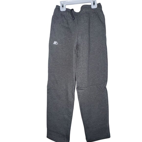 Starter Boys Grey Fleece Jogger Sweatpants Medium - Picture 1 of 3
